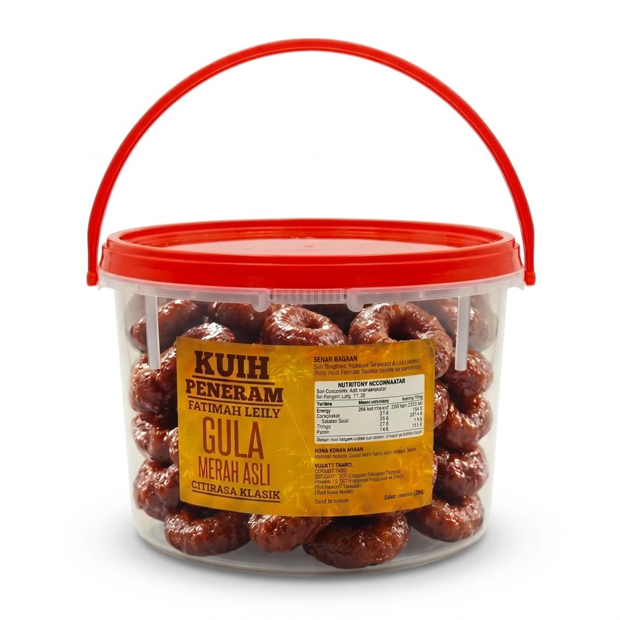 Pek Regular Kuih Peneram Fatimah Leily Gula Merah Asli